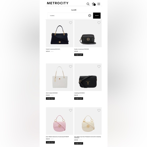 Metro City Crossbody Satchel Bag Black Leather Shoulder Purse Clutch Womens Gift - Picture 12 of 12